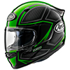 Arai Astro-GX Helmet Spine Green