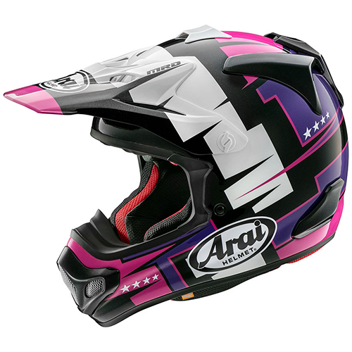 Arai V-Cross 4 Helmet Battle Purple