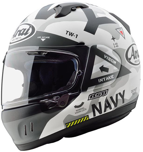 Arai XD Helmet Navy White