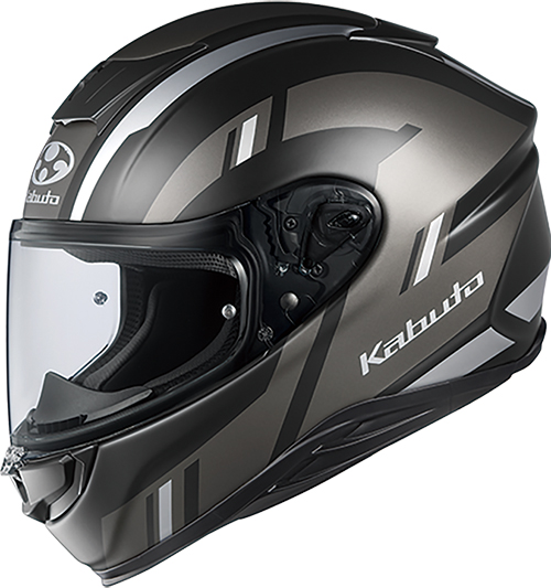 OGK Kabuto Aeroblade 6 Helmet Dyna Flat-Black-Grey