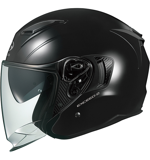 OGK Kabuto Exceed-2 Helmet Black-Metallic