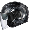 OGK Kabuto Exceed Helmet Darkness Black-Gunmetal