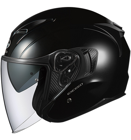OGK Kabuto Exceed Helmet Black-Metallic SALE