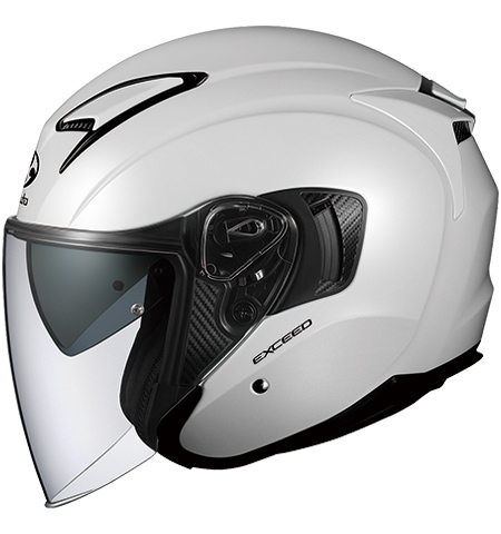 OGK Kabuto Exceed Helmet Pearl-White SALE