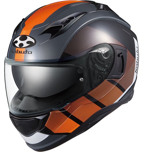 OGK Kabuto Kamui-3 Helmet JM Black-Orange SALE