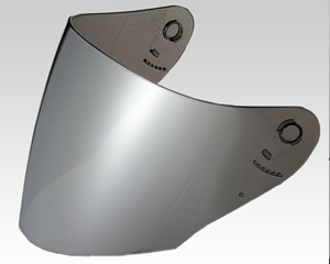 Shoei CJ-1 Pinlock Silver Mirror-Soft Smoke Shield J-Force3 J-Stream Helmet