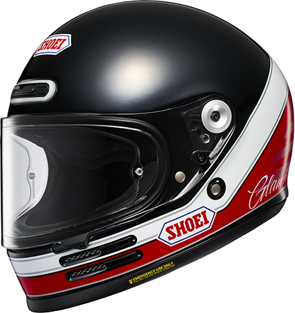 Shoei Glamster Helmet Abiding TC-1 Red-Black