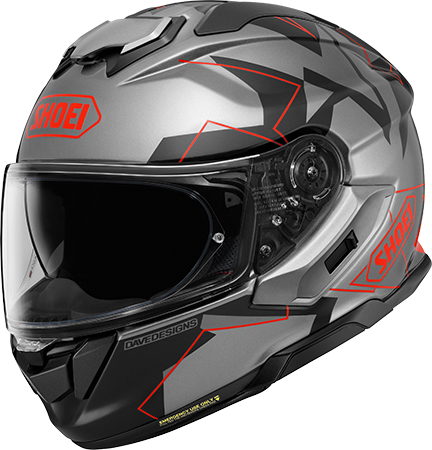 Shoei GT-Air 3 Helmet MM93 Collection Grip TC-1 Red-Silver