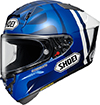 Shoei X-Fifteen Helmet A.Marquez 73 V2 TC-2 Blue-White"