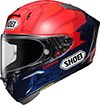 Shoei X-Fifteen Helmet Marquez 7 TC-1 Red-Blue