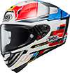 Shoei X-Fifteen Helmet Proxy TC-10 White-Red