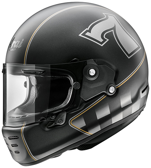 Arai Rapide-Neo Helmet Cafe Racer Flat Black