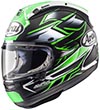 Arai RX-7X Helmet Ghost Green