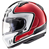 Arai XD Helmet Outline Red