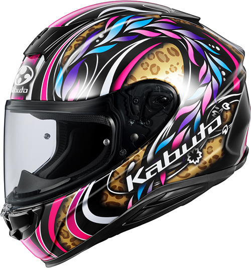 OGK Kabuto Aeroblade 6 Helmet Tamon Black-Leopard