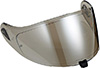 OGK DAF-1 Pinlock Ready Silver-Mirror Shield for Aeroblade 5 Aeroblade 6 F-17 Helmet