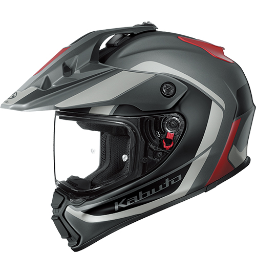 OGK Kabuto Geosys Helmet Block Flat-Gunmetal