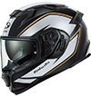 OGK Kabuto Kamui-5 Helmet Torza Flat-Black-Gold