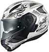OGK Kabuto Ryuki Helmet Notra Pearl-White-Black