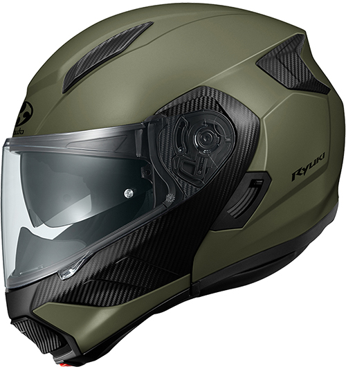 OGK Kabuto Ryuki Helmet Flat-Olive