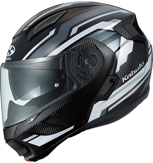 OGK Kabuto Ryuki Helmet Vester Black-White