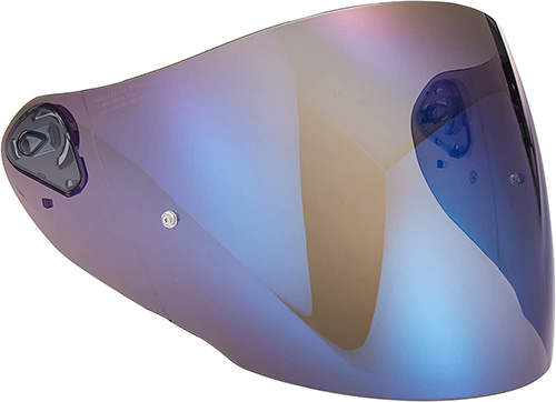 OGK SAJ-L-P Pinlock Ready Blue-Mirror Shield for Asagi Helmet