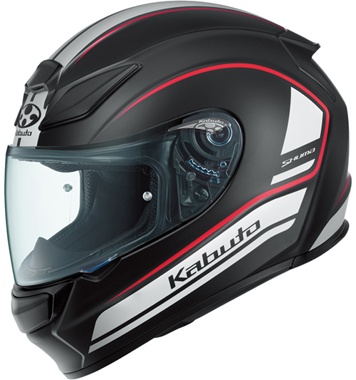 OGK Kabuto Shuma Helmet Nova Flat-Black-White