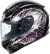 OGK Kabuto Shuma Helmet Plume Black-Purple