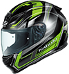 OGK Kabuto Shuma Helmet Tread Black-Green