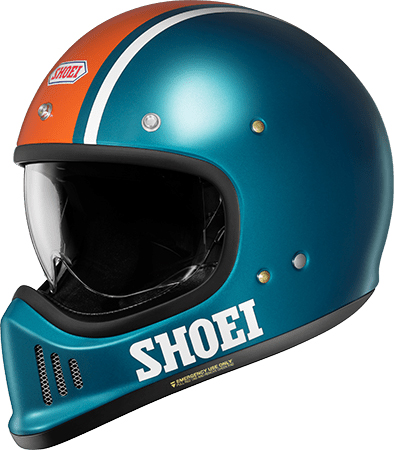 Shoei EX-Zero Helmet Aventure TC2 Blue-Orange