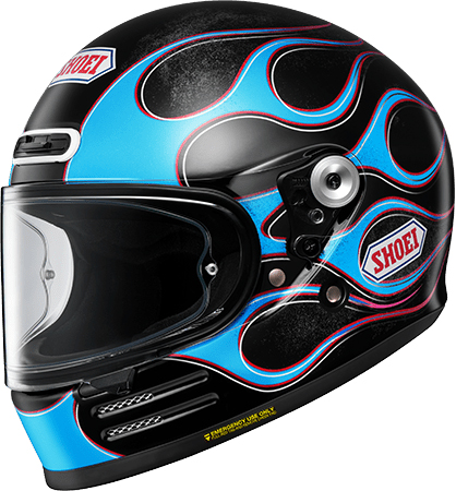 Shoei Glamster Helmet Blast TC-2 Blue-Black