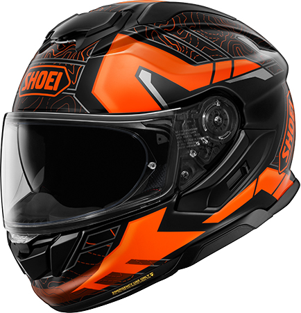 Shoei GT-Air 3 Helmet Hike TC-8 Black-Orange