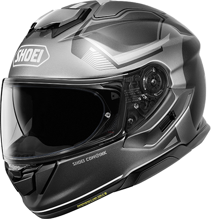 Shoei GT-Air 3 Helmet Mike TC-10 Grey-silver