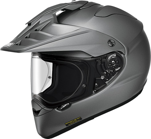 Max MC Direct Shoei Hornet ADV Helmet Matte Deep Grey, Shoei Offroad
