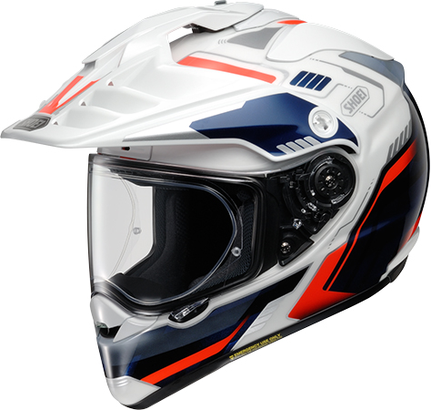 Shoei Hornet ADV Helmet Invigorate TC10 Red-Blue