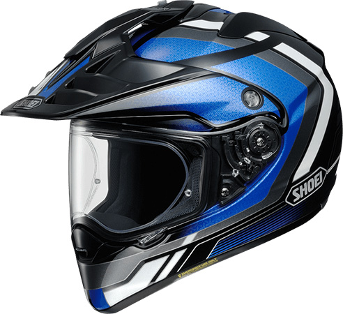 Max MC Direct Shoei Hornet ADV Helmet Sovereign TC2 Blue-Black