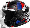 Shoei J-Cruise 3 Helmet Whizzy TC-10 Blue-Red