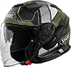 Shoei J-Cruise 3 Helmet Whizzy TC-11 Green-Black