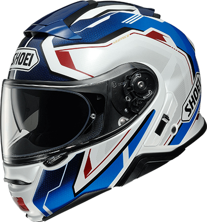 Shoei Neotec II 2 Helmet Respect TC10 Blue-Red