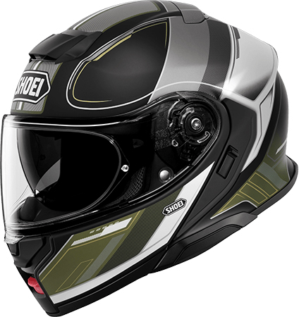 Shoei Neotec 3 Helmet Sharpen TC11 Green-Black