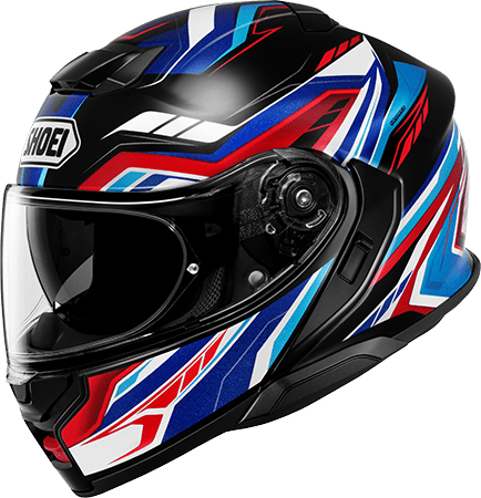 Shoei Neotec 3 Helmet Voryx TC10 Blue-Red