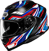 Shoei Neotec 3 Helmet Voryx TC10 Blue-Red