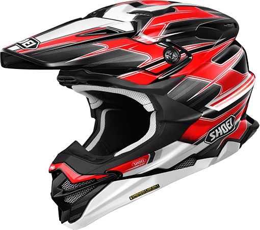 Shoei VFX-WR Helmet Sparkle TC1 Red-Black