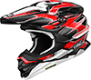 Shoei VFX-WR Helmet Sparkle TC1 Red-Black