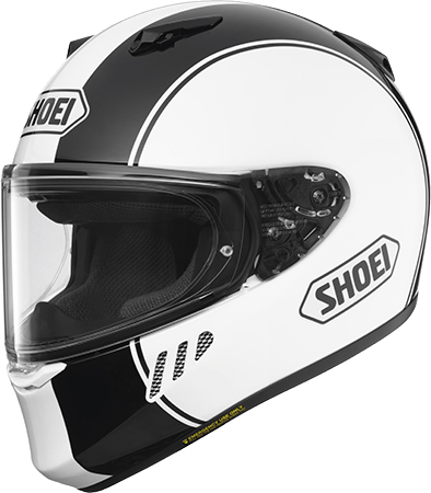 Shoei Wyvern 0 Helmet Reboot TC-6 White-Black