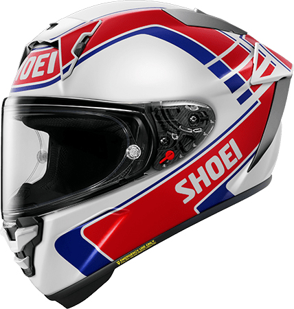 Shoei X-Fifteen Helmet Gardner TC-1 Red-Blue
