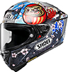 Shoei X-Fifteen Helmet Marquez Motegi 5 TC-1 Red-Grey
