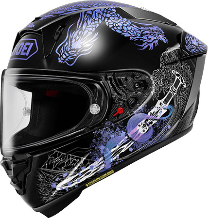 Shoei X-Fifteen Helmet Orochi TC-10 Black-Blue
