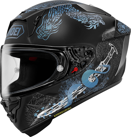 Shoei X-Fifteen Helmet Orochi TC-11 Black-Green