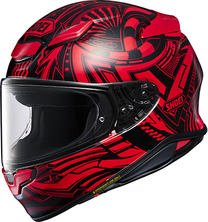 Shoei Z-8 Helmet Beaut TC1 Red-White